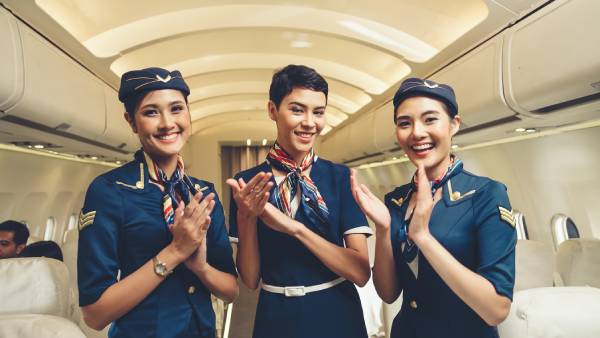 Mall för CV flygvärdinna