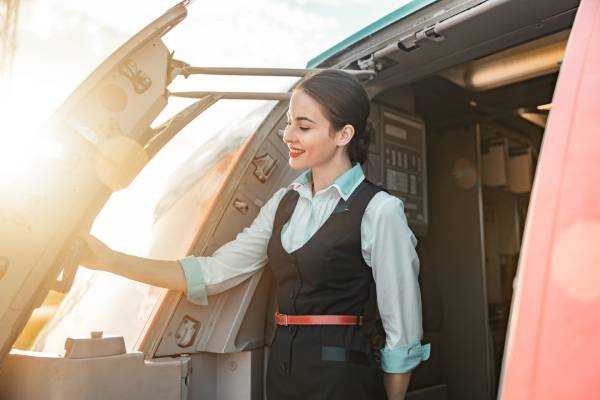 Meritförteckning för flygvärdinna